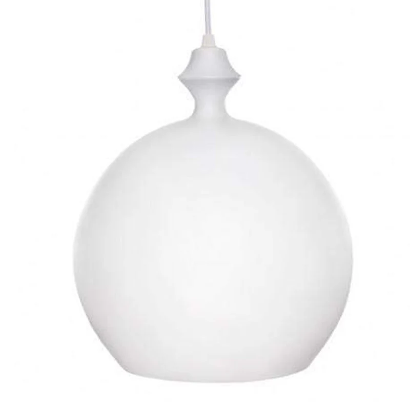 Suspension Boule Blanche