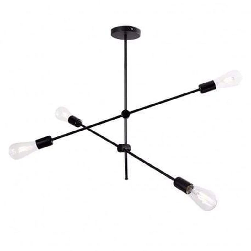 Luminaire Plafonnier Metal Noir