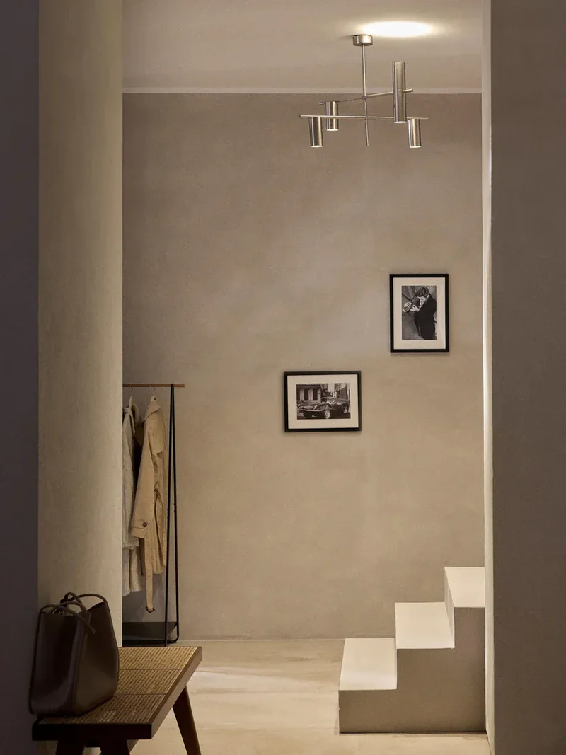 Plafonnier Métal Noir Design