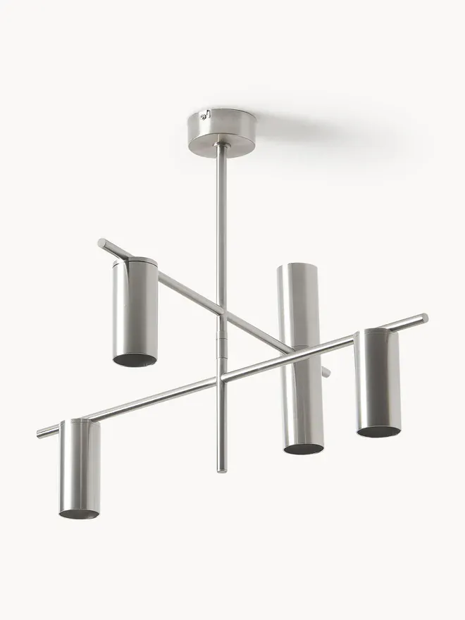 Plafonnier Métal Noir Design