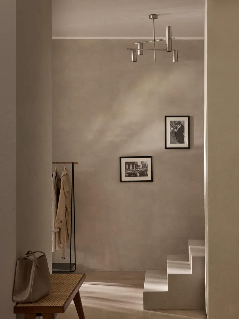 Plafonnier Métal Noir Design