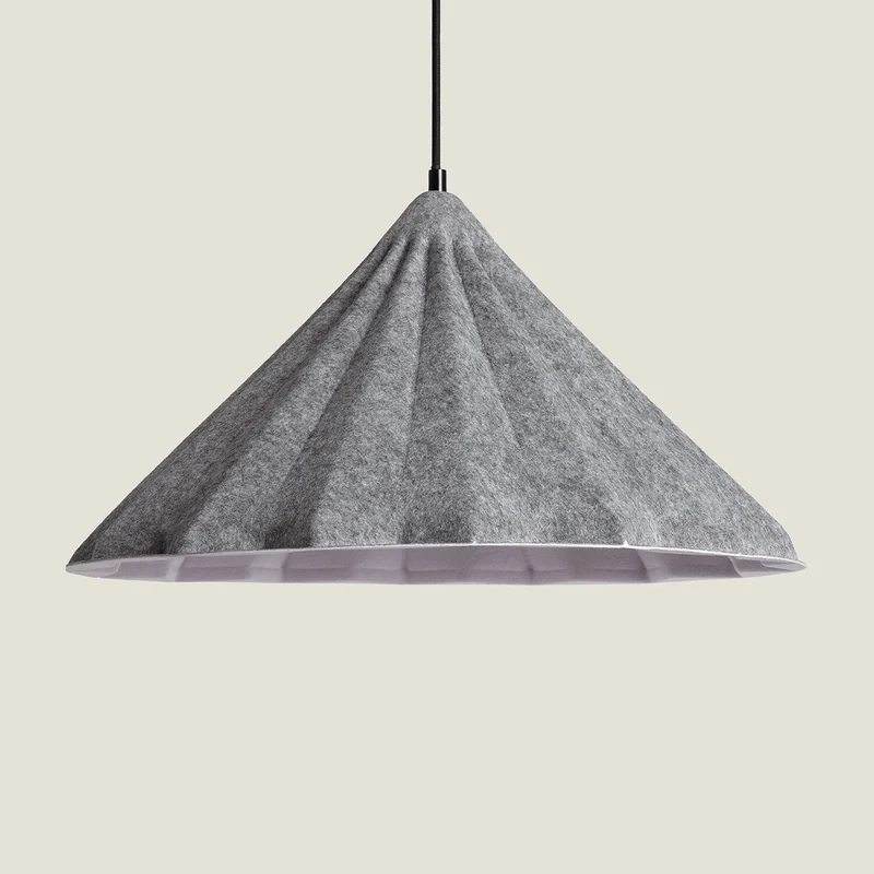 Lampe Suspension Grise
