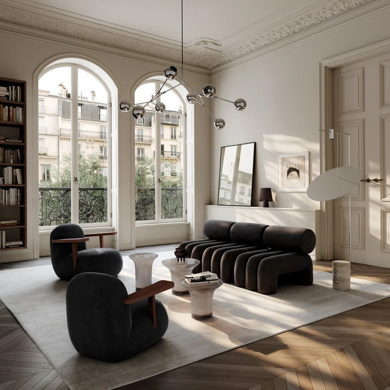 101 Copenhagen The Moon Floor Lamp