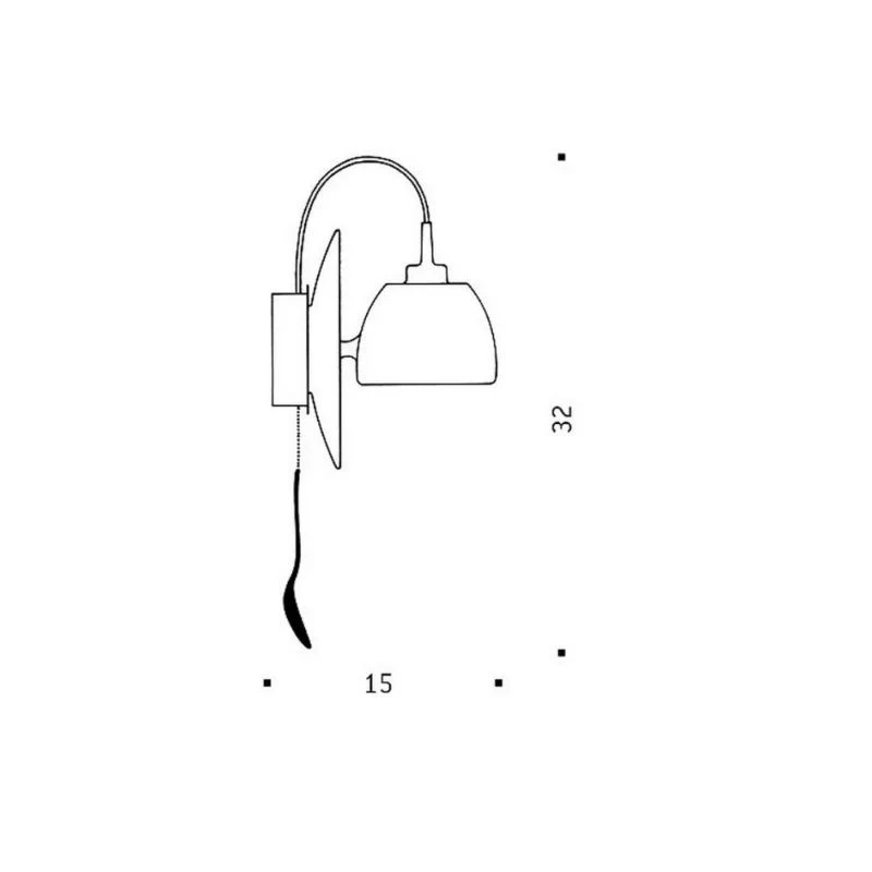 Ingo Maurer Light Au Lait Wall Lamp