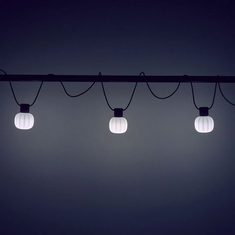 Martinelli Luce Kiki Chain of Outdoor Lamps