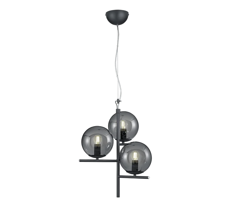Suspension Verre 3 Lampes
