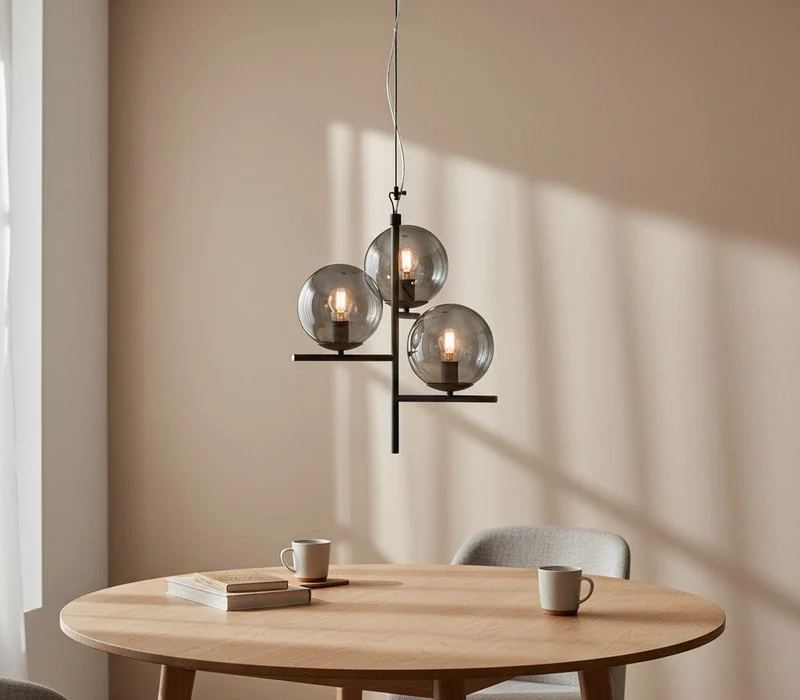 Suspension Verre 3 Lampes