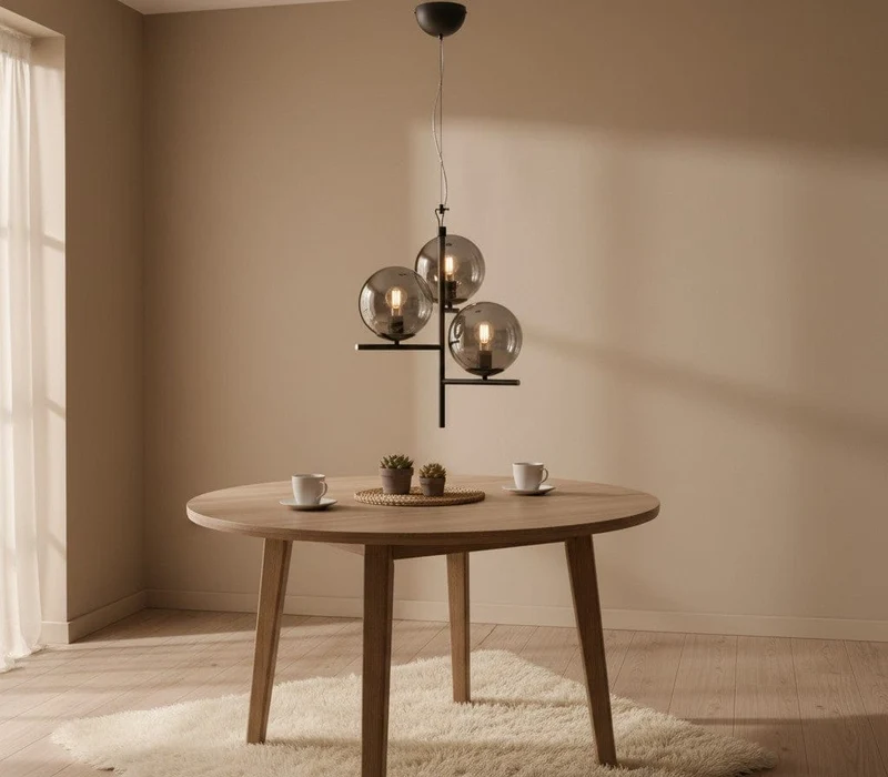Suspension Verre 3 Lampes