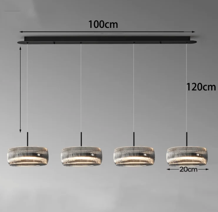 Suspension Luminaire 4 Lampes