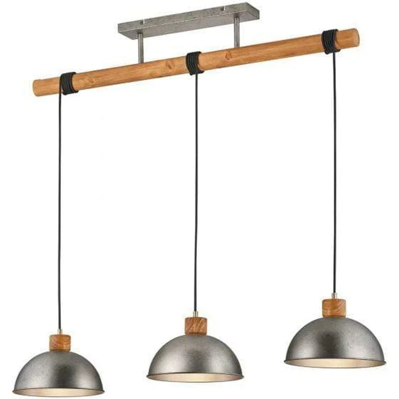 Suspension Industrielle Grise