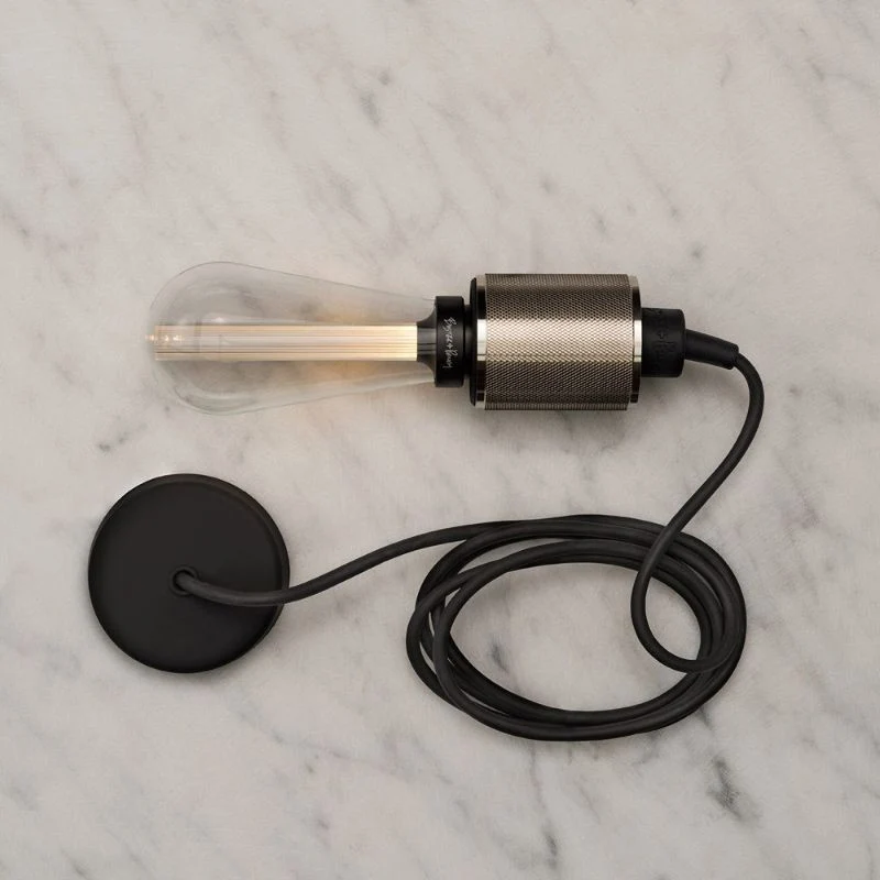 Buster + Punch Heavy Metal Cross Socket Pendant