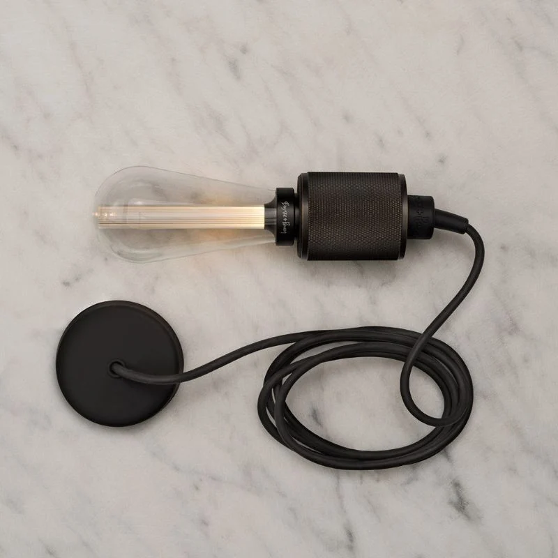 Buster + Punch Heavy Metal Cross Socket Pendant