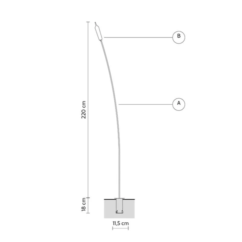 Karman Nilo Outdoor Floor Lamp