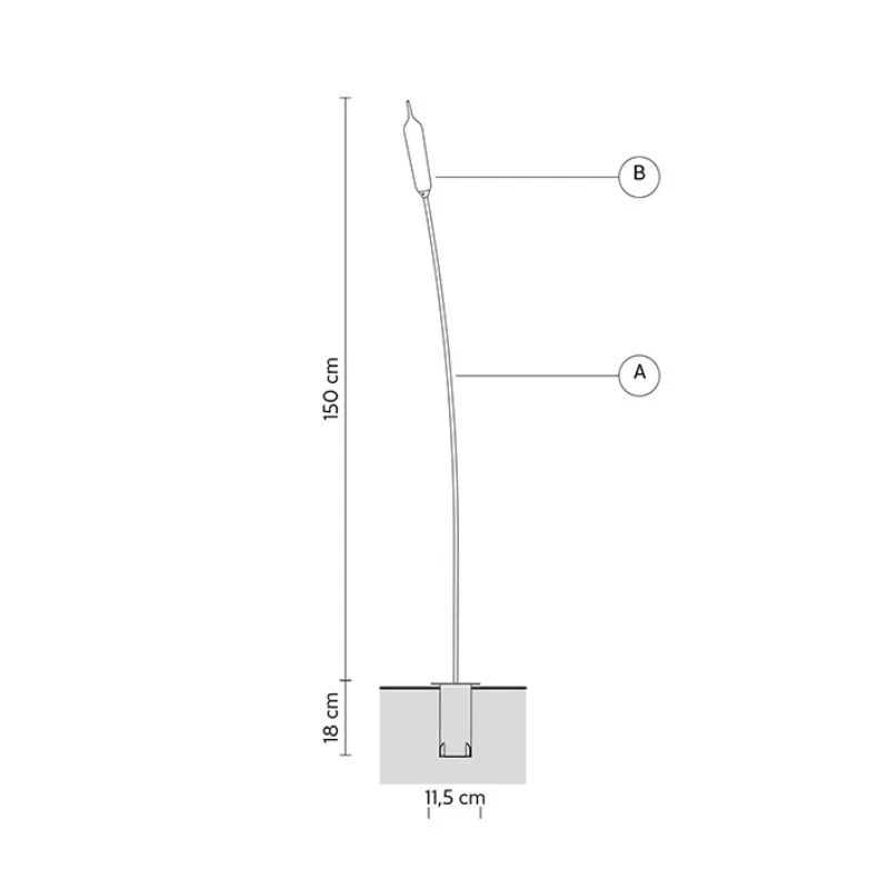 Karman Nilo Outdoor Floor Lamp