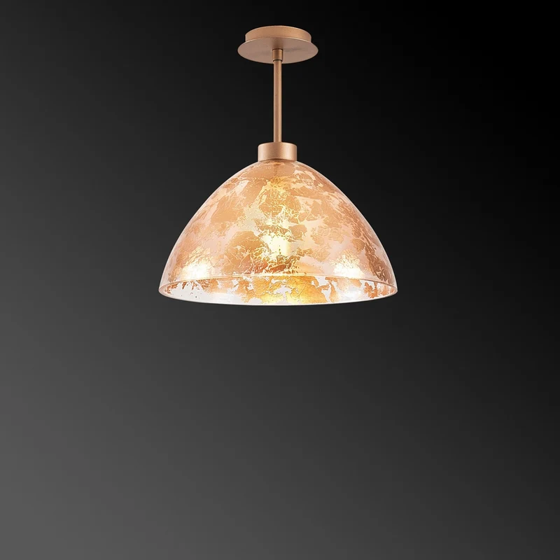 Lampe Plafond Cuivre