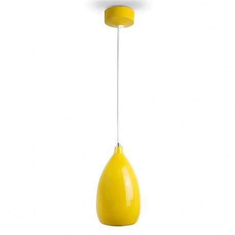 Lampe Suspension Jaune