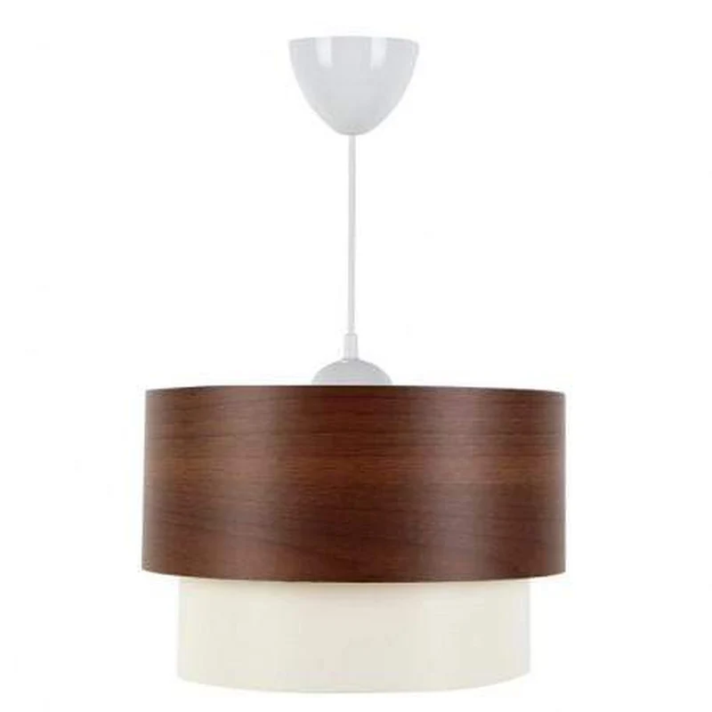 Suspension Marron Et Blanc