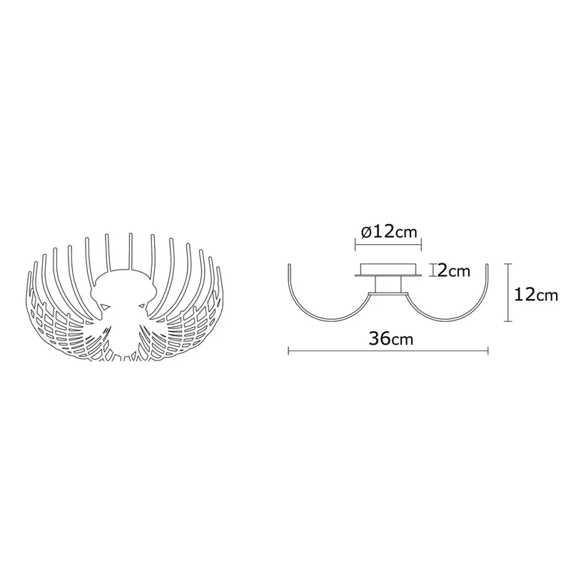 Lumiere Plafonnier Led