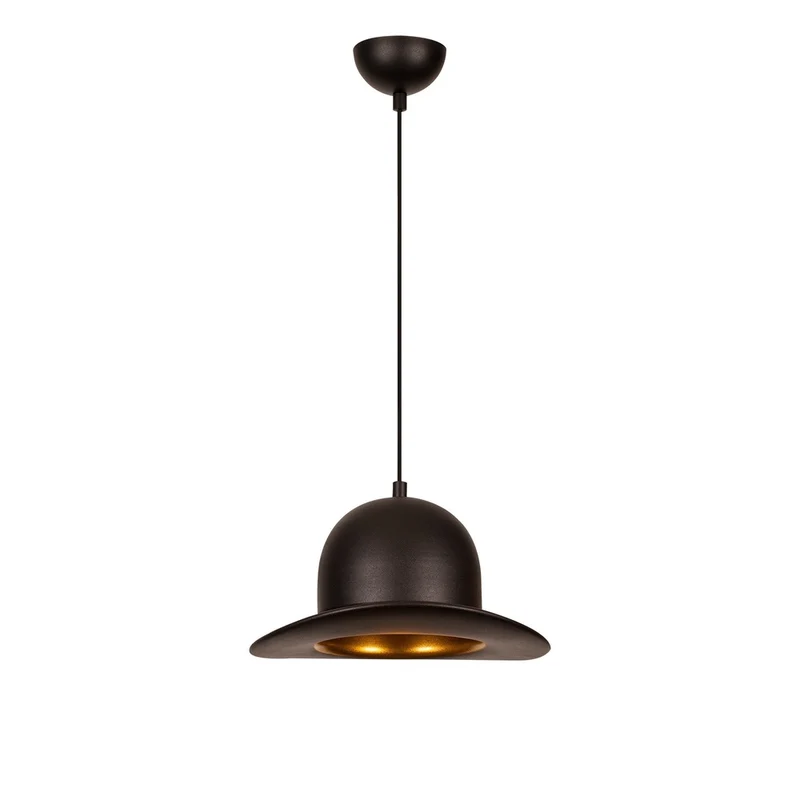 Suspension Chapeau Noir