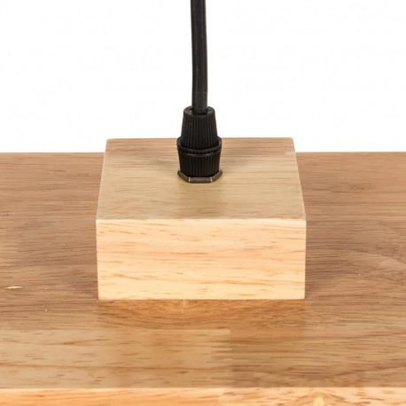 Suspension Lampe Bois