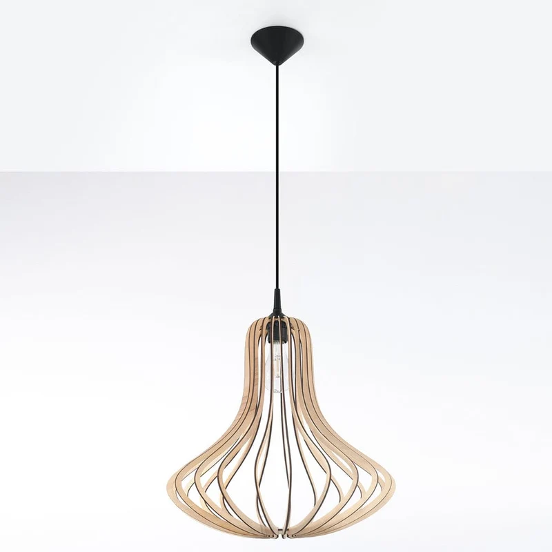Suspension Naturelle Bois