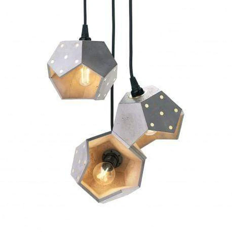 Suspension Grise Salon