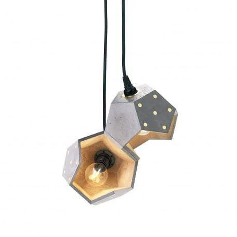 Suspension Luminaire Ciment