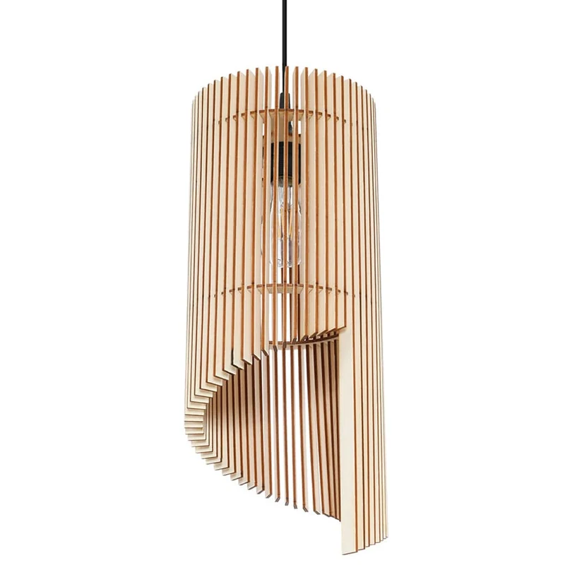 Suspension Bois Naturel