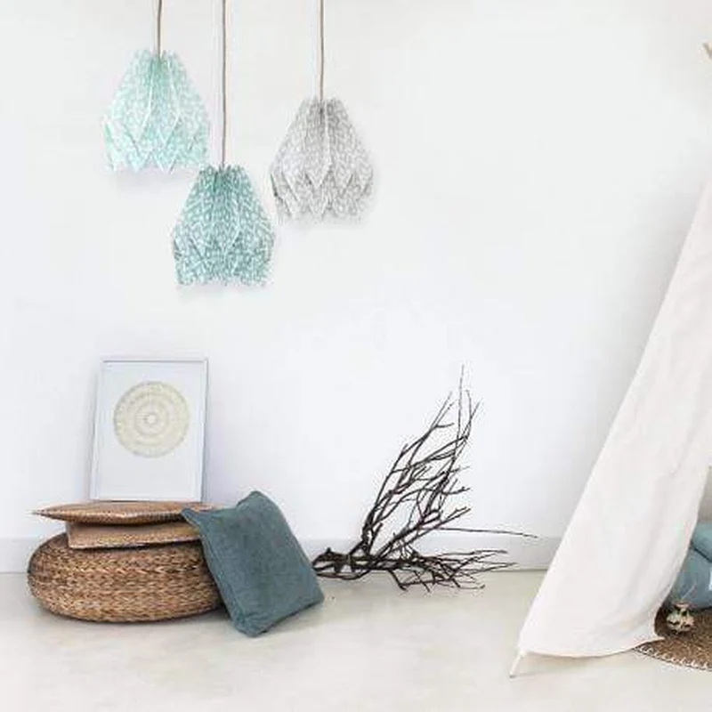 Suspension Gris Clair