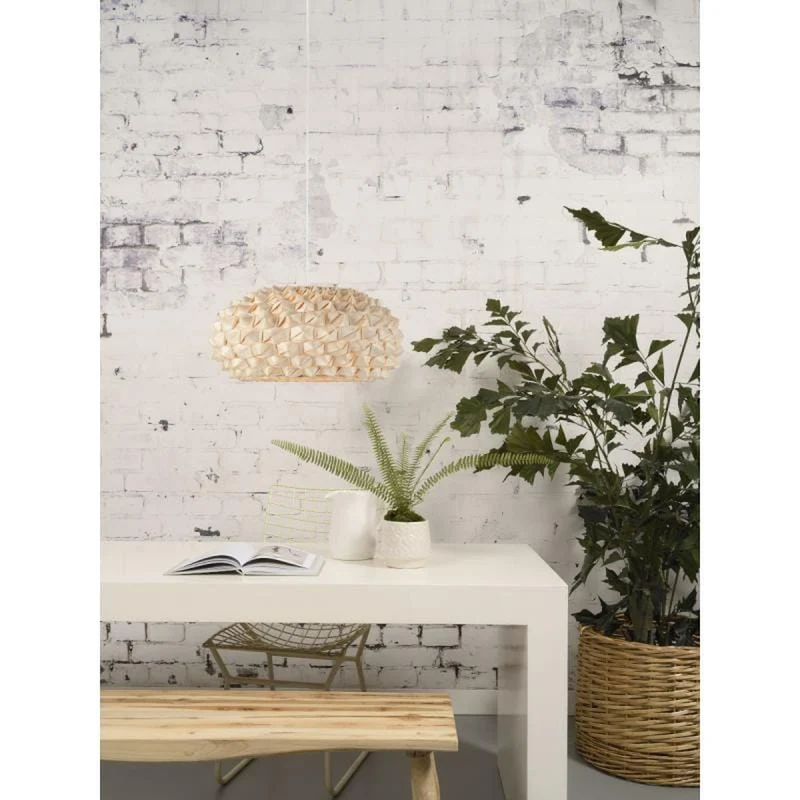 Lampe En Bambou Suspendu