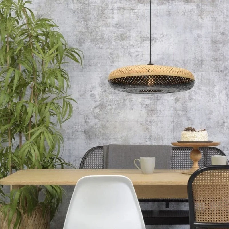 Suspension Bambou Noir