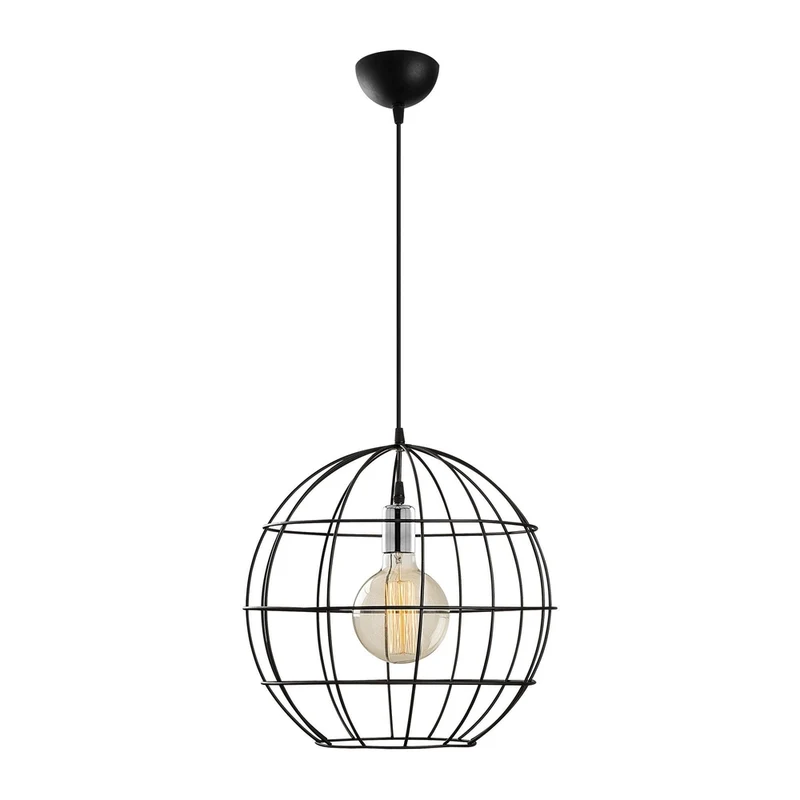 Suspension Ronde Noire