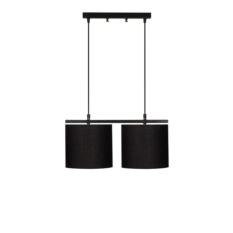 Suspension Tissu Noir
