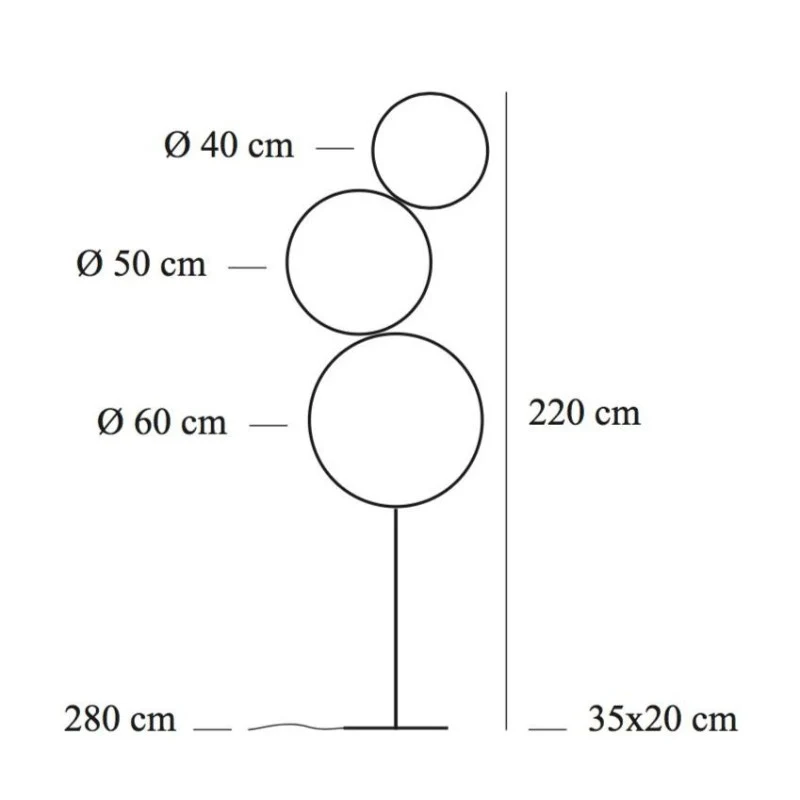 Catellani & Smith Sorry Giotto 3 Floor Lamp