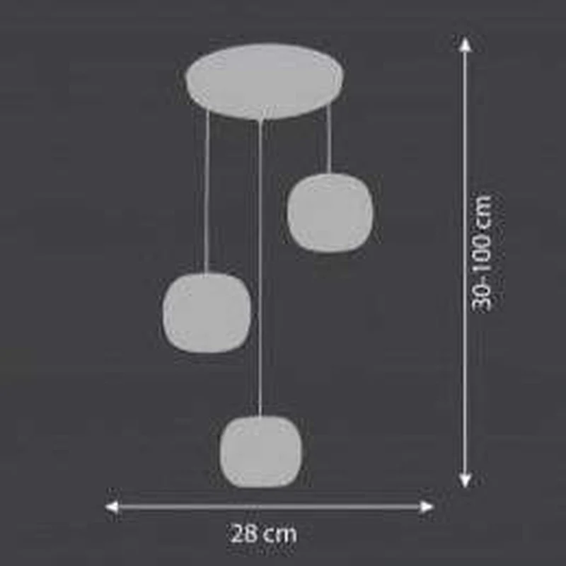 Luminaire Suspension Chrome