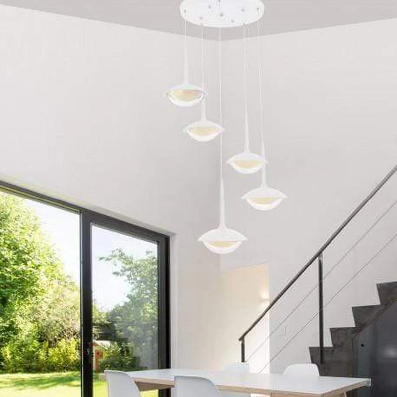 Luminaire Metal Blanc