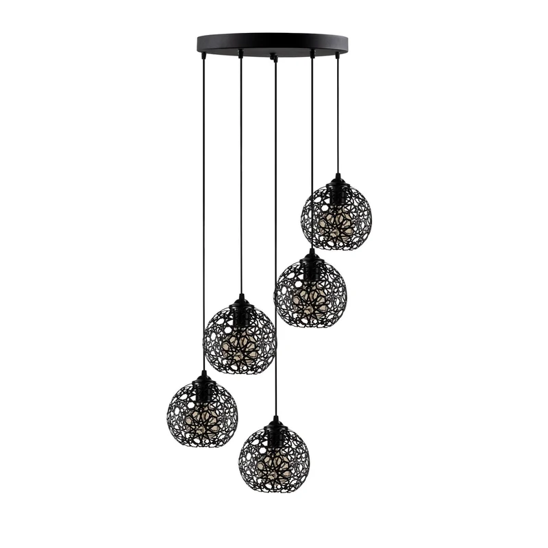 Cable Suspension Luminaire Noir