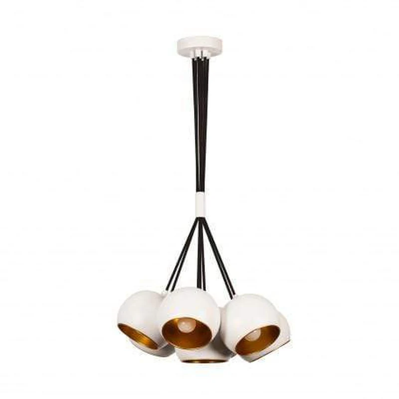 Suspension Or Et Blanc