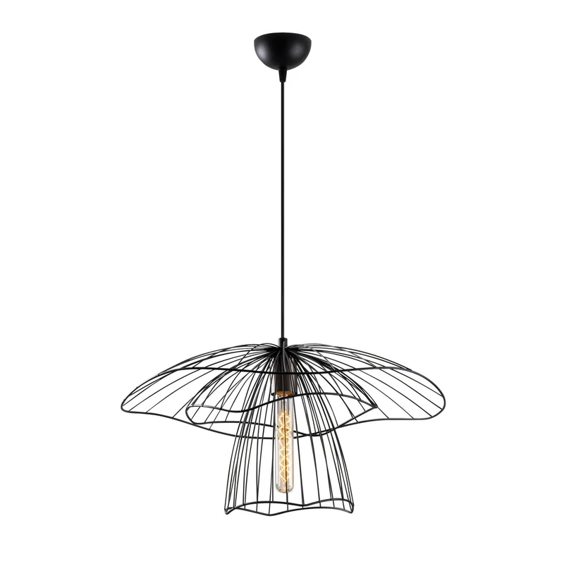 Suspension Noir Metal