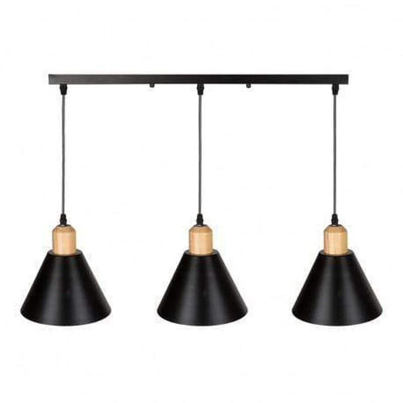 Suspension Bois Metal