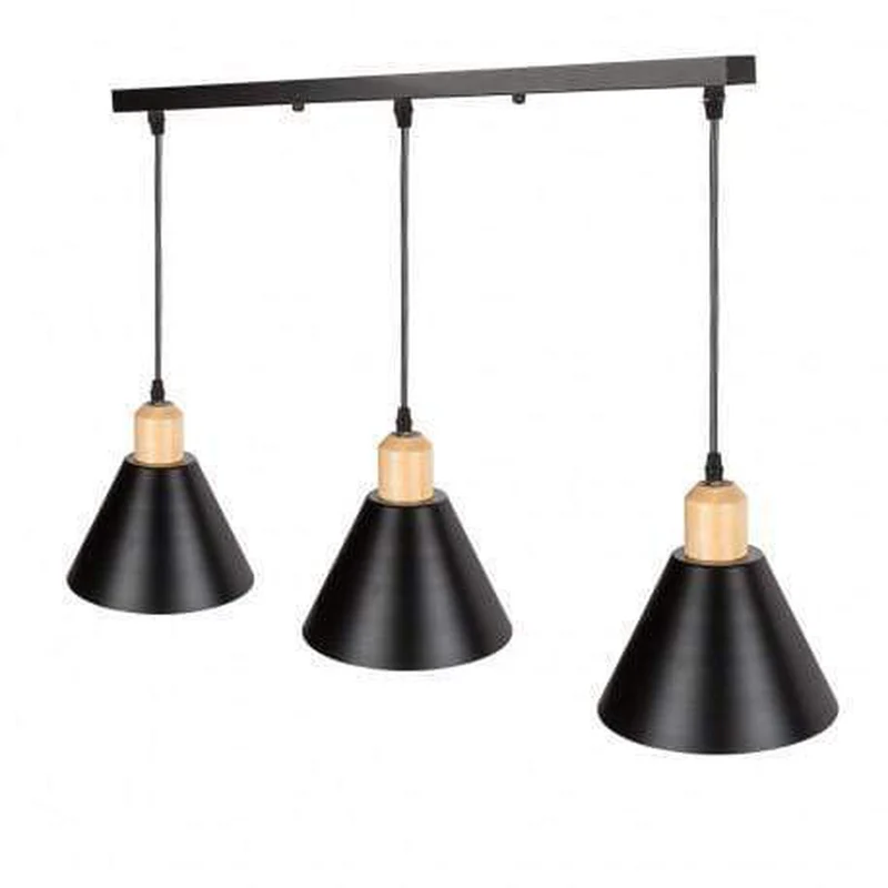 Suspension Bois Metal