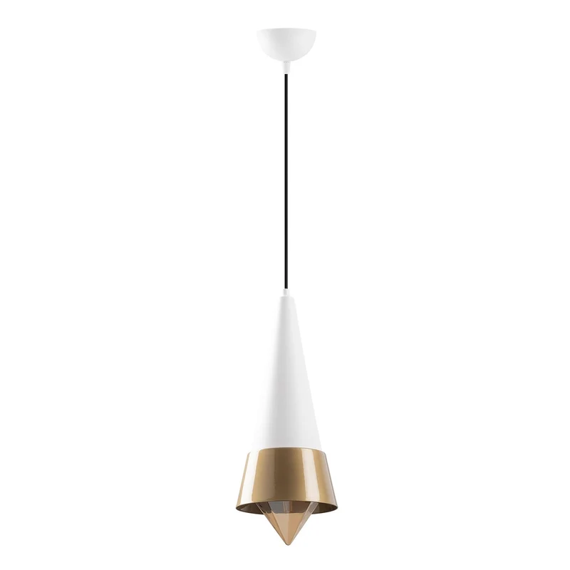 Suspension Blanc Or