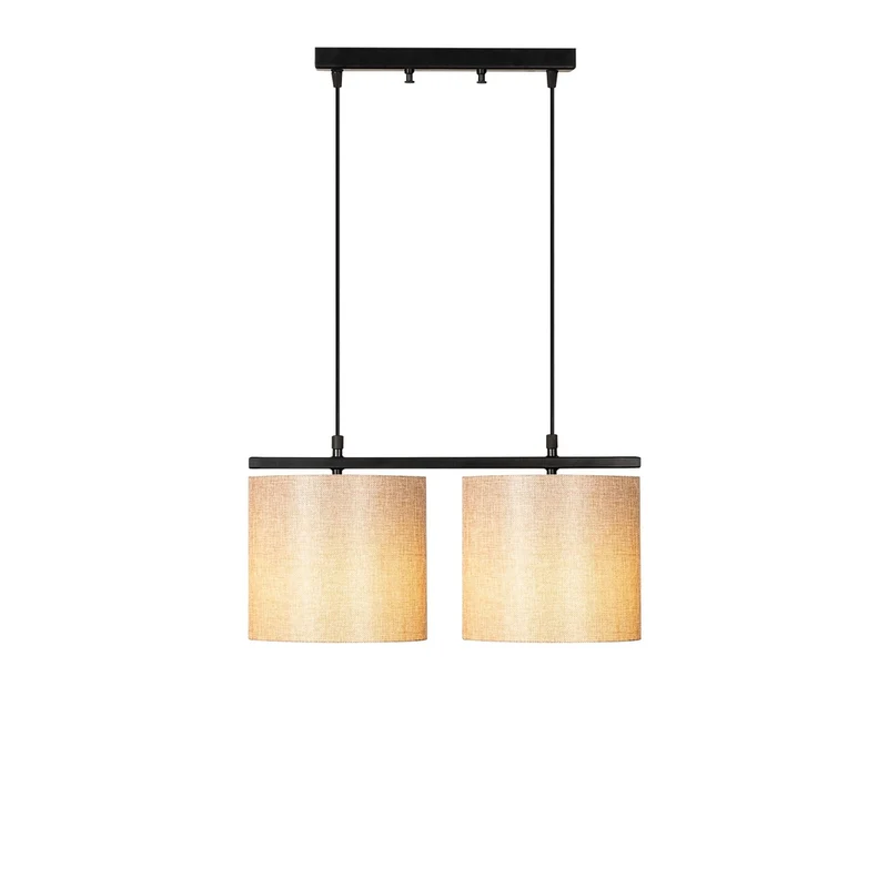 Suspension Tissu Beige