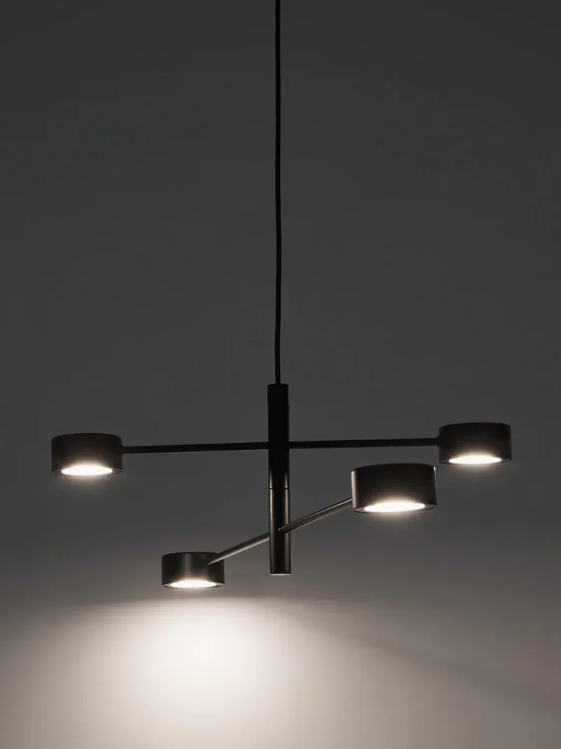 Lustre Acier Noir