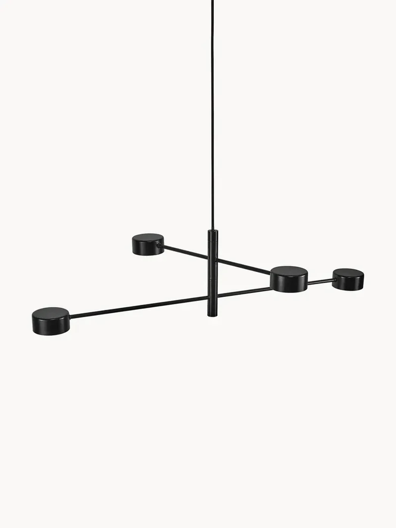 Lustre Acier Noir