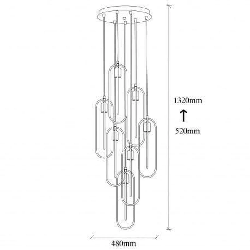 Belle Lampe Suspendue