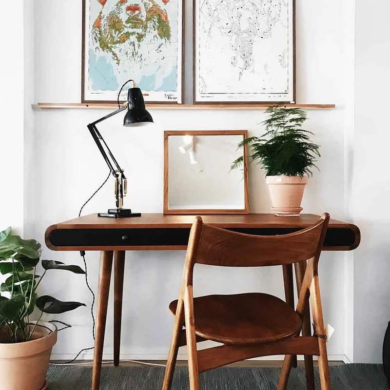 Anglepoise Original 1227 Brass Desk Lamp
