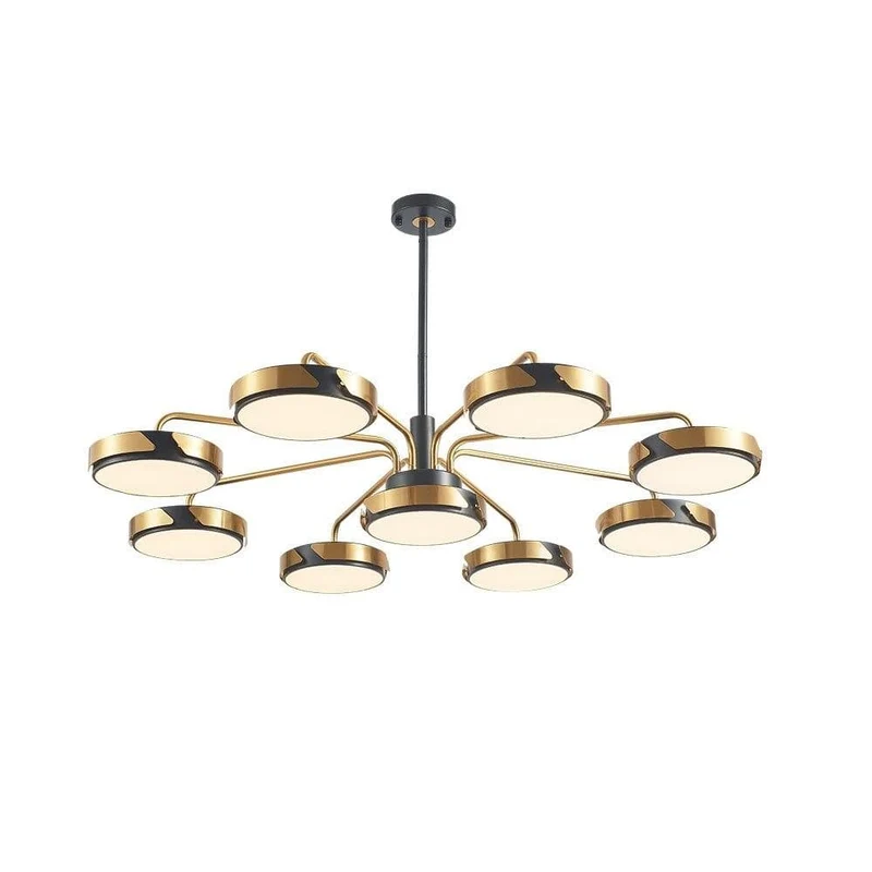 Lustre Noir Design Séjour