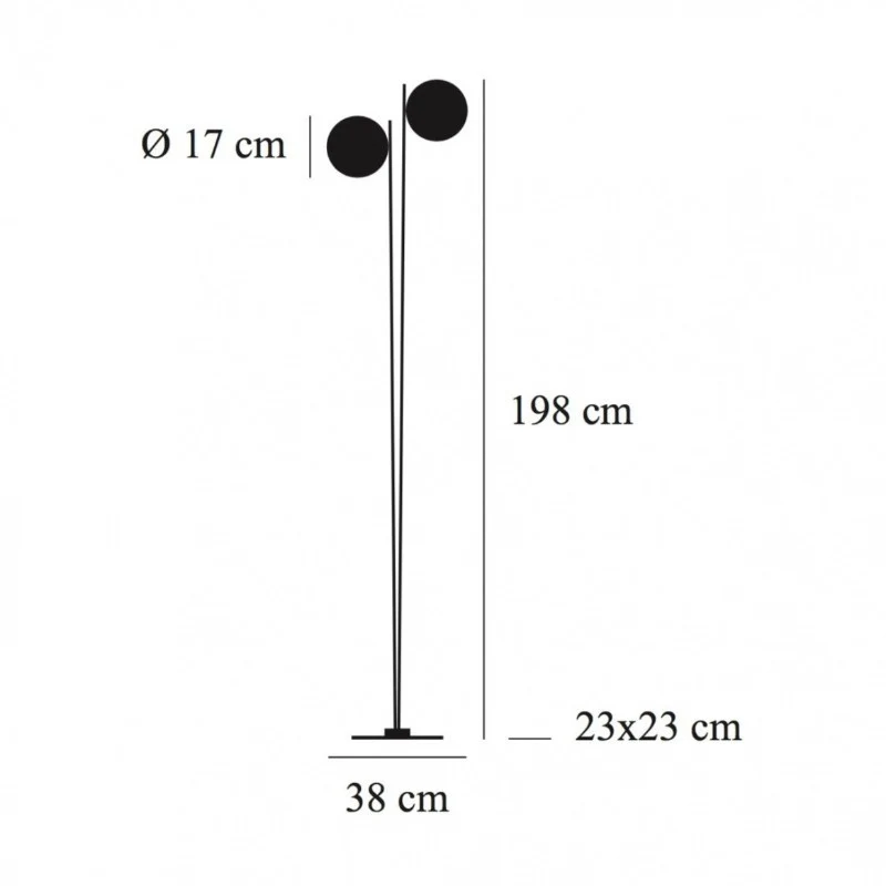 Catellani & Smith Lederam F2 Floor Lamp