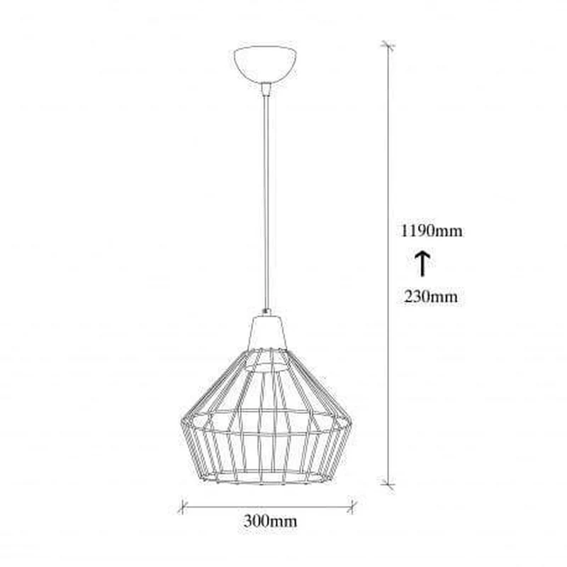Lampe Industrielle Suspendue